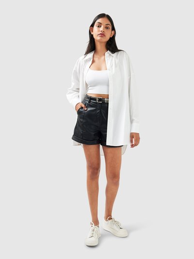 Belle & Bloom Into You Oversized Shirt - White product