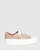 Just A Dream Croc Leather Sneaker - Blush - Blush Pink