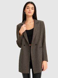 Kensington Oversized Coat - Brown