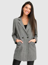 Kensington Oversized Coat - Grey