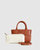 Little Love Woven Crossbody Bag - Camel