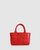 Little Love Woven Crossbody Bag - Red
