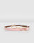 London Mood Leather Tie Belt - Pink - Pink