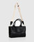 Long Way Home Woven Tote - Black