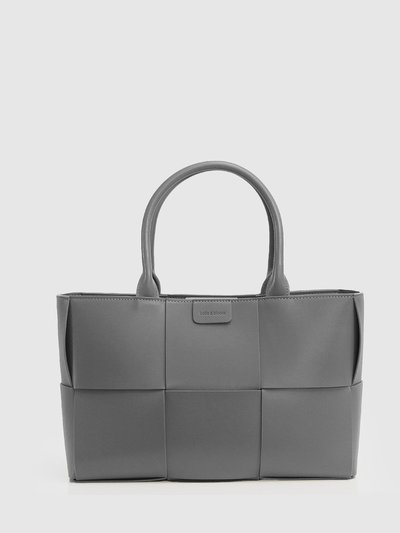 Belle & Bloom Long Way Home Woven Tote - Grey product