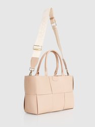 Long Way Home Woven Tote - Latte