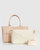 Long Way Home Woven Tote - Latte - Latte