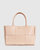 Long Way Home Woven Tote - Latte