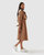 Manhattan Cropped Trench - Camel