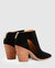 Midnight Special Suede Ankle Boot - Black