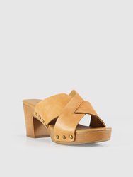 Midtown Clog Mule - Tan