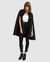 On My Mind Wool Blend Cape Coat