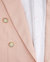 Princess Polina Textured Weave Blazer - Blush