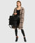 Publisher Double-Breasted Wool Blend Coat - Oat Plaid