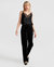 Reverie Velvet Pant - Black