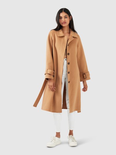 Belle & Bloom Shore To Shore Belted Wool Coat - Camel product