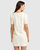 Star Child Textured Mini Dress - Off-White