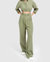 State of Play Wide Leg Pant - Army Green - Army Green