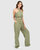 State of Play Wide Leg Pant - Army Green