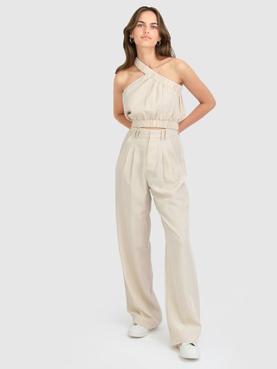Belle & Bloom State of Play Wide Leg Pant - Sand product