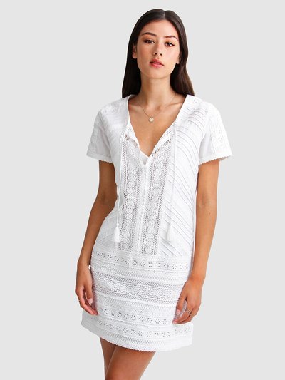 Belle & Bloom Summer Forever Mini Dress - White product