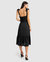 Summer Storm Midi Dress - Black