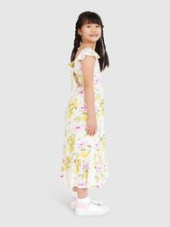 Sunset Sakura Maxi Dress - Sakura Orchard