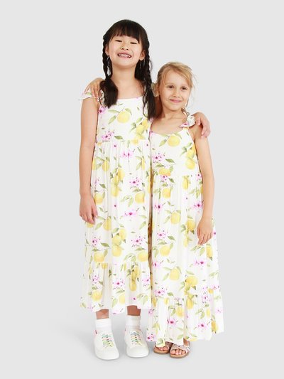 Belle & Bloom Sunset Sakura Maxi Dress - Sakura Orchard product