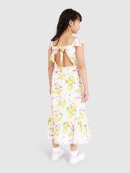 Sunset Sakura Maxi Dress - Sakura Orchard