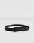 Tie The Knot Leather Belt - Black - Black