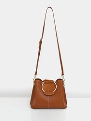 Twilight Leather Cross-Body Bag - Brown