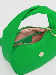 Twisted Hearts Clutch - Emerald