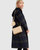 Walk This Way Wool Blend Oversized Coat - French Navy Plaid