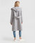 Walk This Way Wool Blend Oversized Coat - Grey