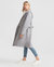 Walk This Way Wool Blend Oversized Coat - Grey - Grey