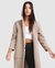 Walk This Way Wool Blend Oversized Coat- Sand