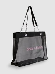 Wild Lover Tote Bag - Black/Pink