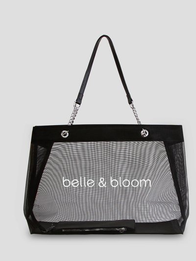 Belle & Bloom Wild Lover Tote Bag - Black/White product
