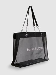 Wild Lover Tote Bag - Black/White