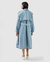 Wild Skies Denim Trench - Stonewash