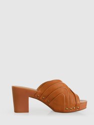 Wild Thoughts Clog Mule - Tan
