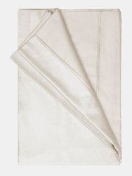 Belledorm 100% Cotton Sateen Flat Sheet (Ivory) (Queen) (UK - Kingsize)