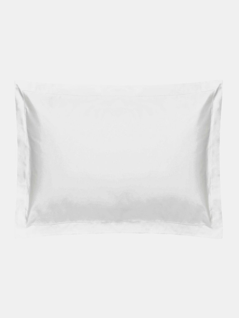 Belledorm 100% Cotton Sateen Oxford Pillowcase (Ivory) (One Size) - Ivory