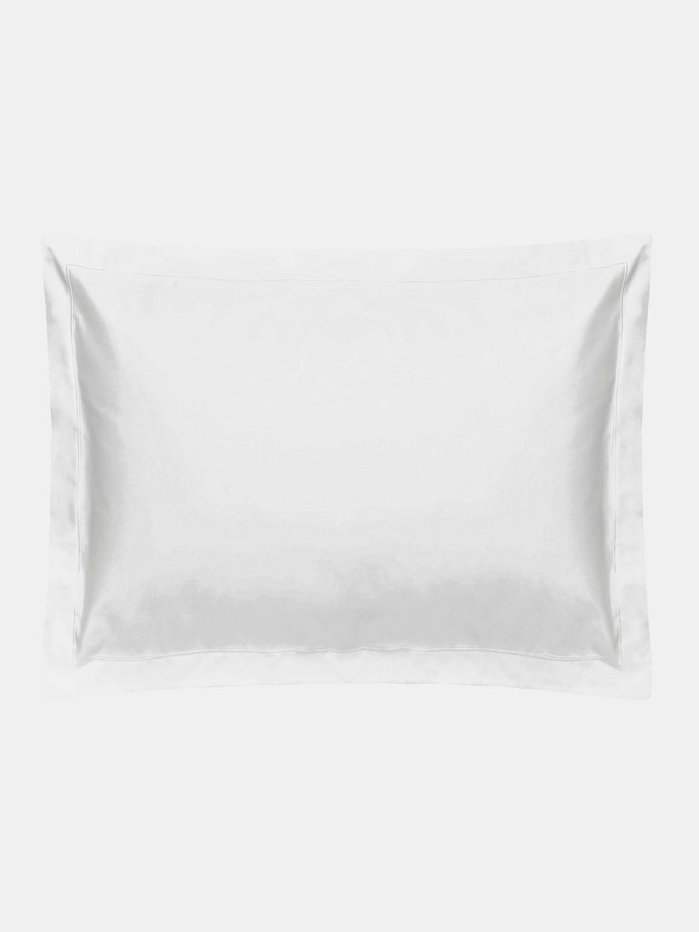 Belledorm 1000 Thread Count Cotton Sateen Oxford Pillowcase (Ivory) (One Size) - Ivory