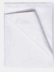 Belledorm 1000TC Egyptian Cotton Flat Bed Sheet (White) (Queen) (UK - King) - White