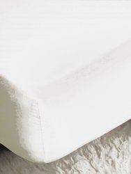 Belledorm 200 Thread Count Cotton Percale Deep Fitted Sheet (Ivory) (Full) (Full) (UK - Double)