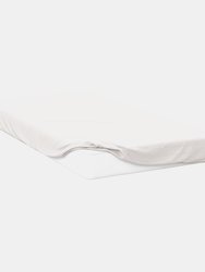 Belledorm 200 Thread Count Cotton Percale Deep Fitted Sheet (Ivory) (King) (King) (UK - Superking) - Ivory