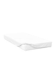 Belledorm 200 Thread Count Cotton Percale Extra Deep Fitted Sheet (White) (King) (UK - Superking) - White