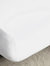 Belledorm 200 Thread Count Cotton Percale Extra Deep Fitted Sheet (White) (Queen) (Queen) (UK - Kingsize)