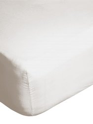 Belledorm 200 Thread Count Egyptian Cotton Deep Fitted Sheet (Oyster) (Twin) (Twin) (UK - Double)